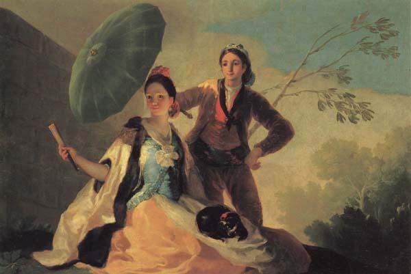 Francisco de goya y Lucientes The Parasol oil painting picture